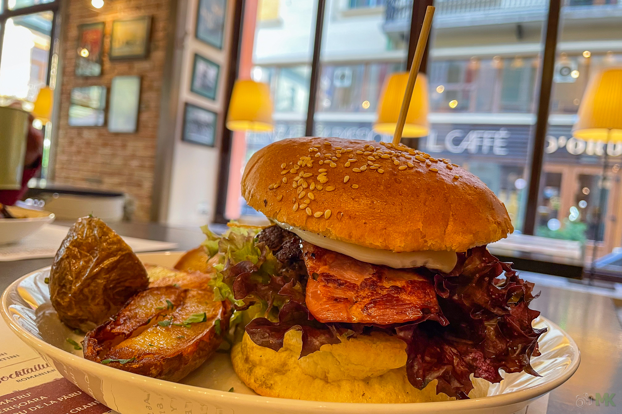 Burger im Scotland Yard